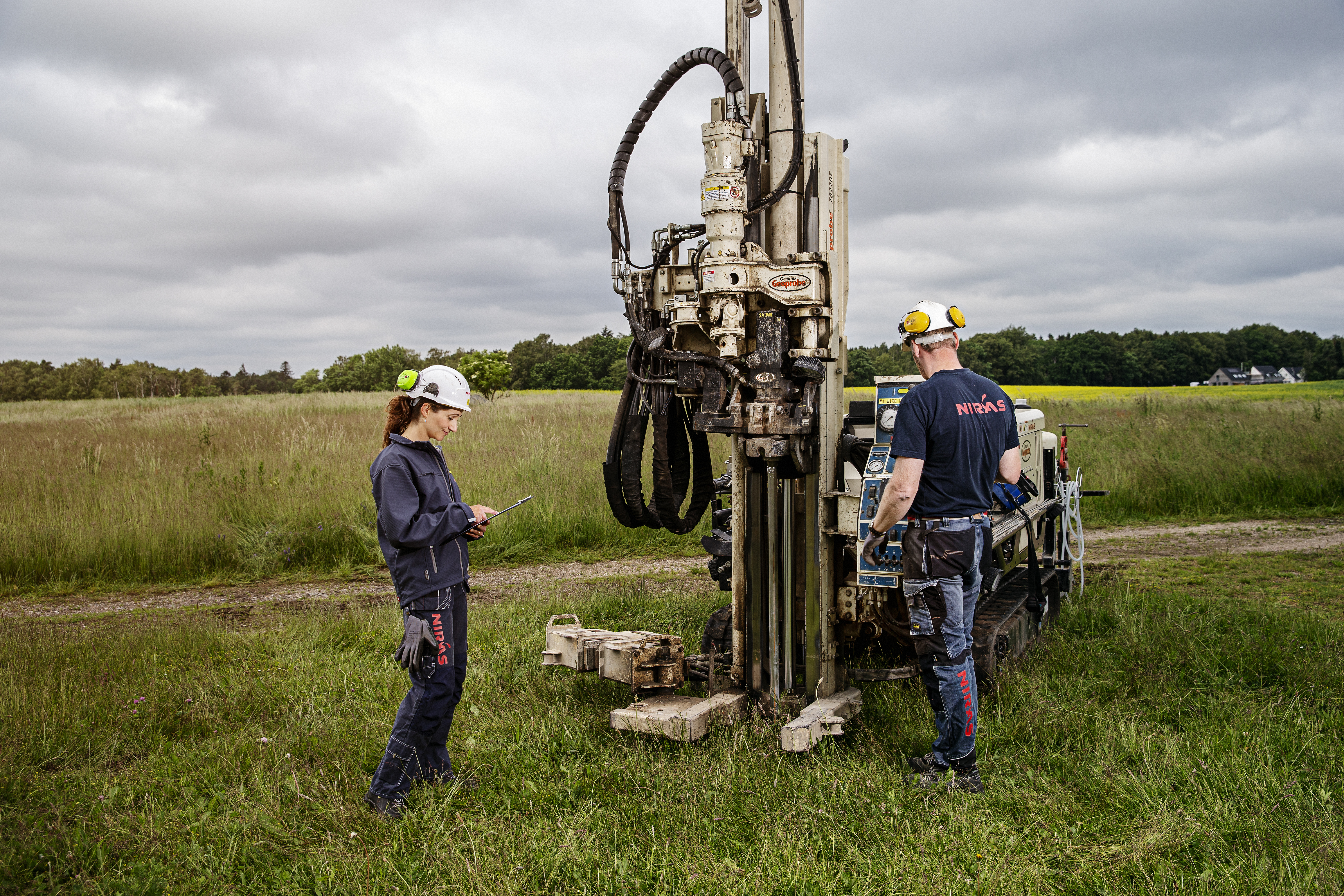 Geoprobe. Freja Rebecca Johansen FRRJ Lars Prinds Hedegaard LPH NS 08306 Photo Jon Nordahl