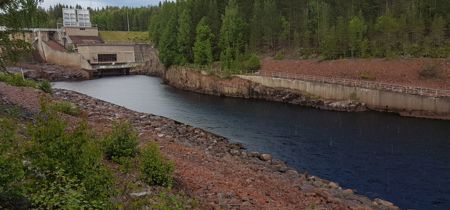 Site 11 Spjutmo Kraftverk Nedströms